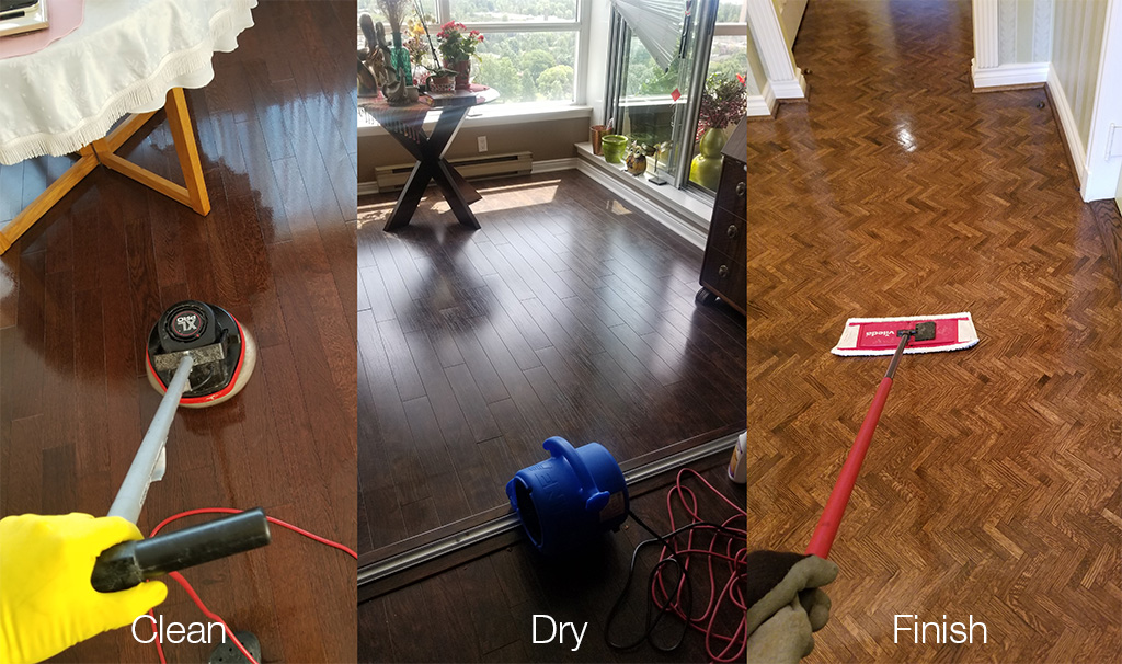 hardwood floor cleaning